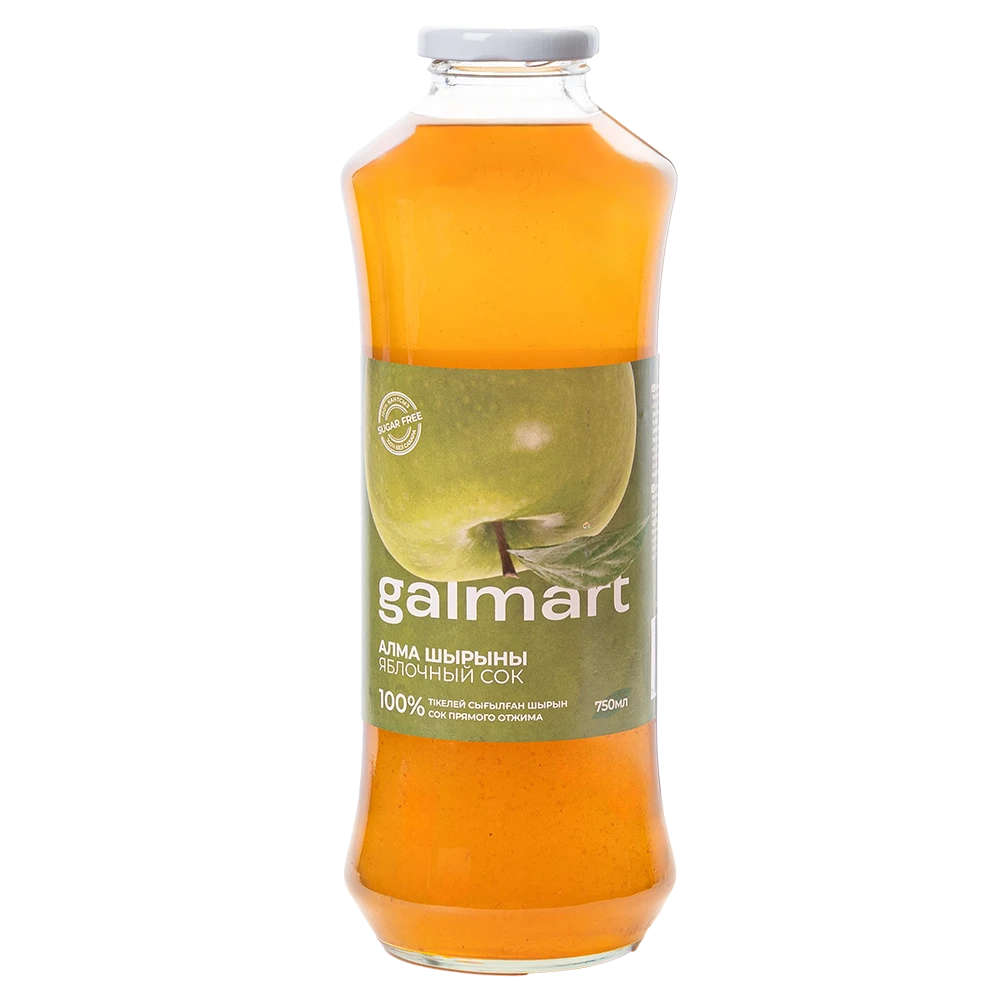 Сок galmart яблочный 750 мл