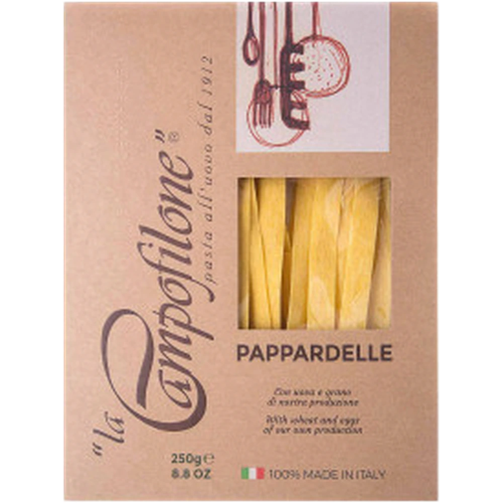 Паста La Campofilone fettuccine elite с  грибами, 250 г, Италия