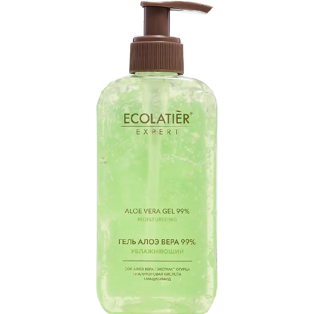 Гель Ecolatier для лица и тела Алоэ вера 99% 300 мл