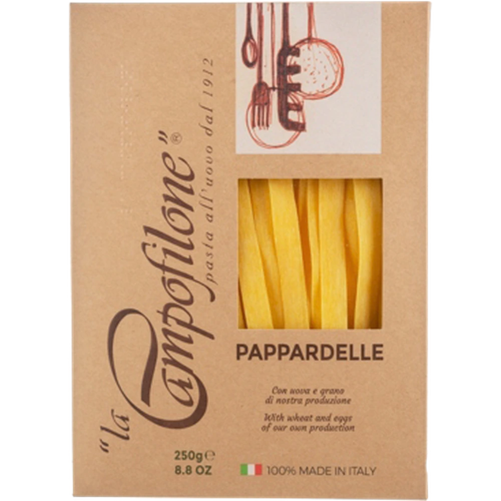 Паста La Campofilone pappardelle elite, 250 г, Италия