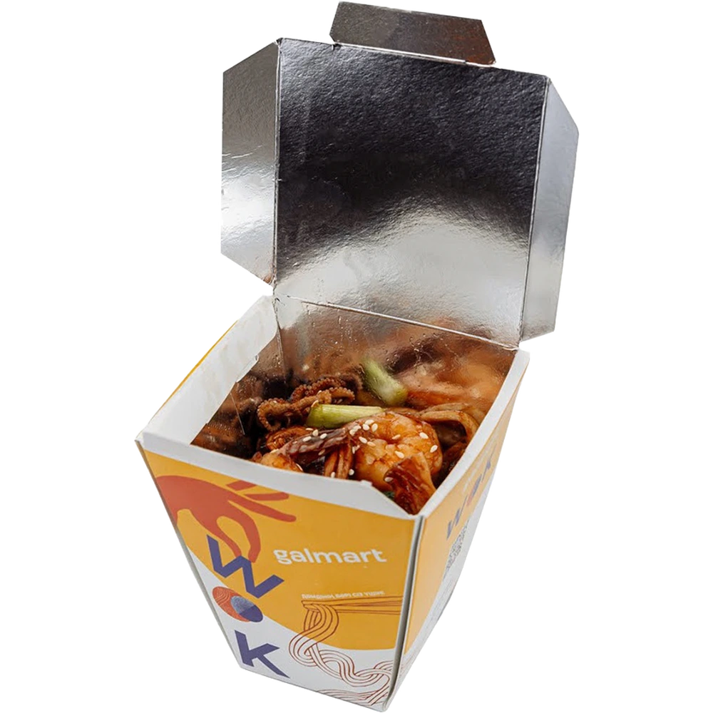 Wok лапша с морепродуктами, вес, Казахстан